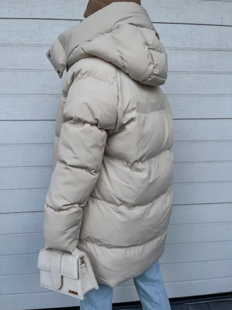 Tamara - Moderner Wintermantel für Damen mit stilvollem Rollkragen