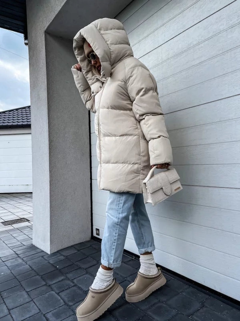 Tamara - Moderner Wintermantel für Damen mit stilvollem Rollkragen