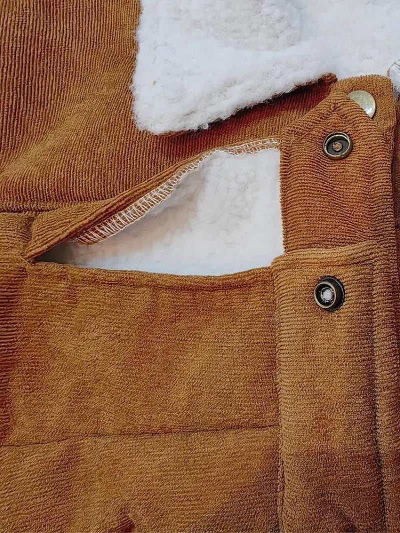 Valerie - Stylische Cordjacke mit Fleecefütterung für die kalte Jahreszeit