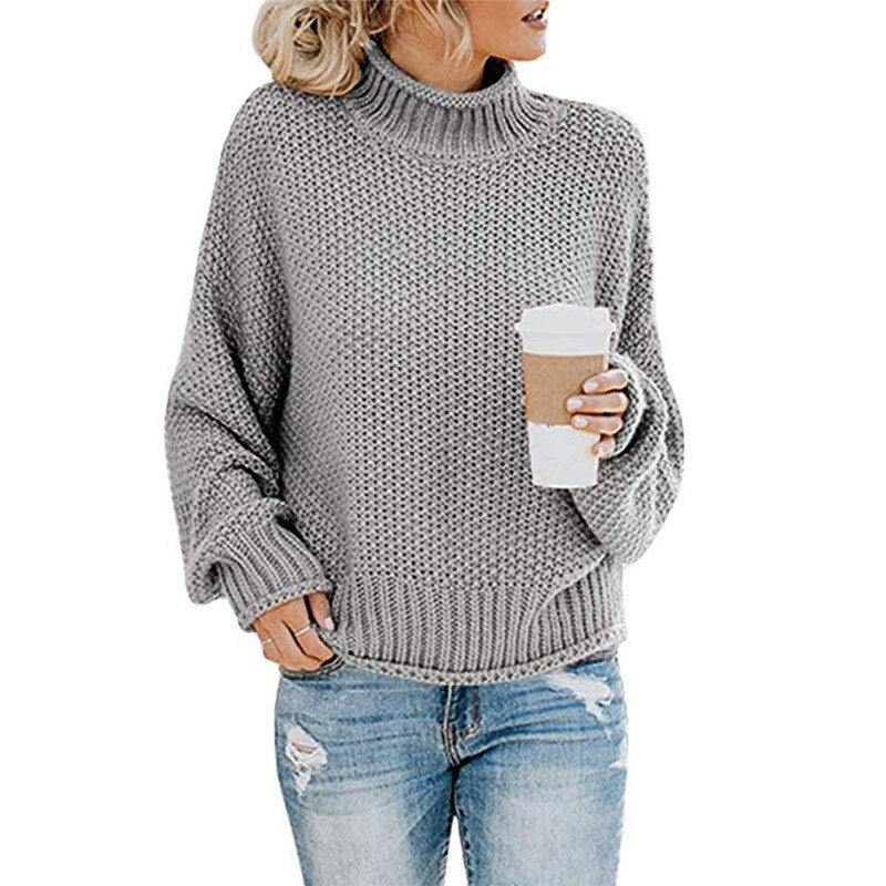 Jule - Modischer Rollkragenpullover für kalte Tage