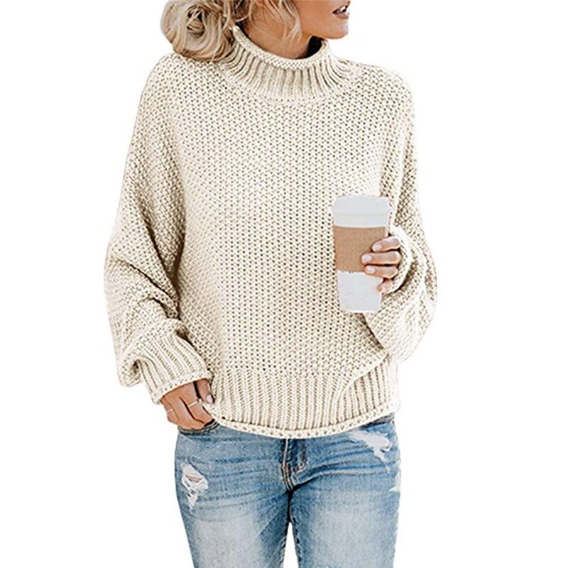 Jule - Modischer Rollkragenpullover für kalte Tage
