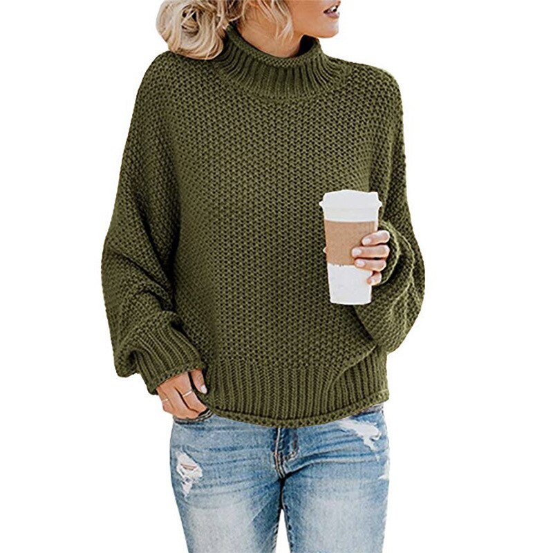 Jule - Modischer Rollkragenpullover für kalte Tage