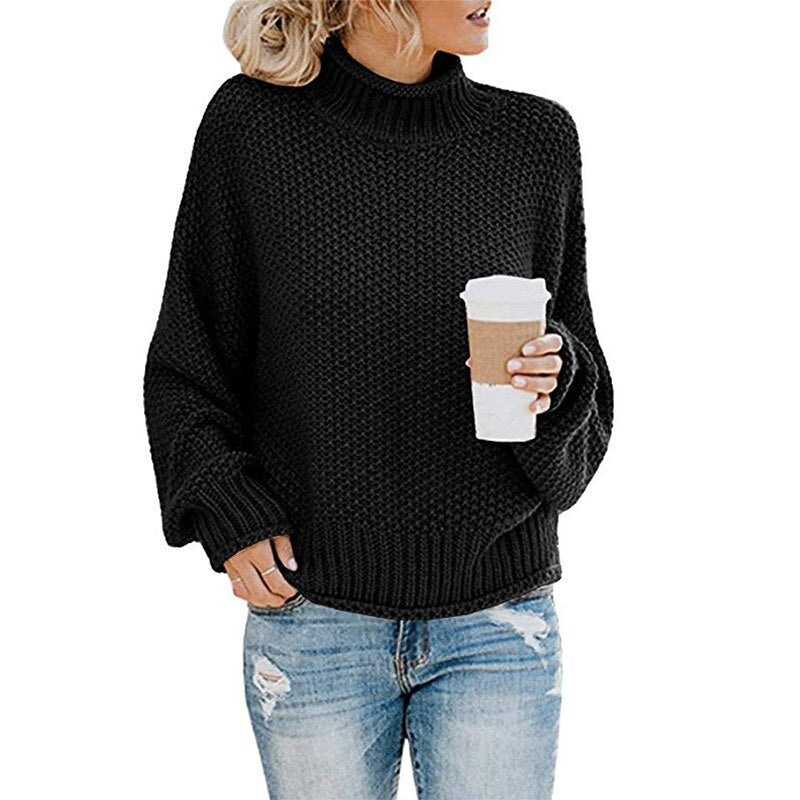Jule - Modischer Rollkragenpullover für kalte Tage