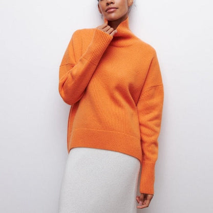 Marina - Bequemer Rollkragenpullover für stilbewusste Frauen