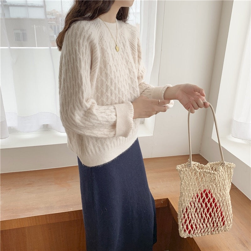Nora - Luxuriöser Strickpullover für ultimativen Komfort