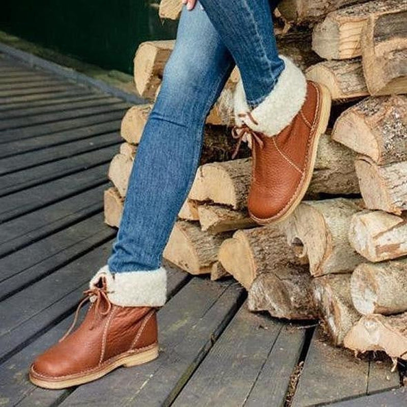 Lena - Wasserdichte Stiefel mit weichem Wollfutter für stilvolle Auftritte