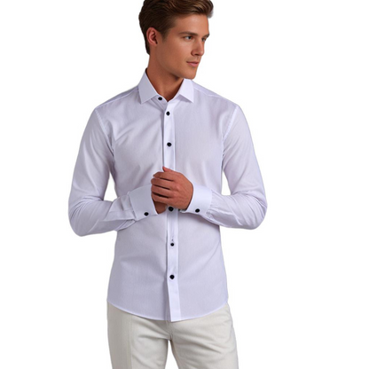 Elegantes Herren Stretch-Hemd mit Komfortpassform