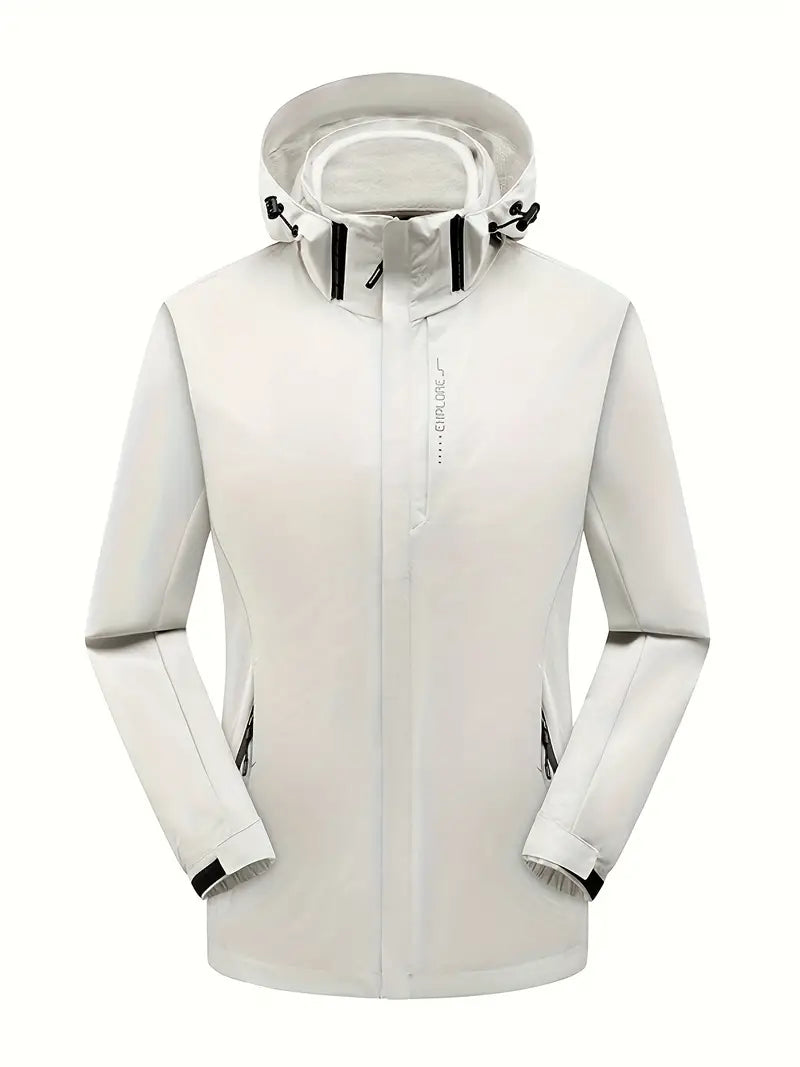 Ellistyn | Wasserdichte, winddichte Hardshell- und Fleece-Thermo-Innenjacke