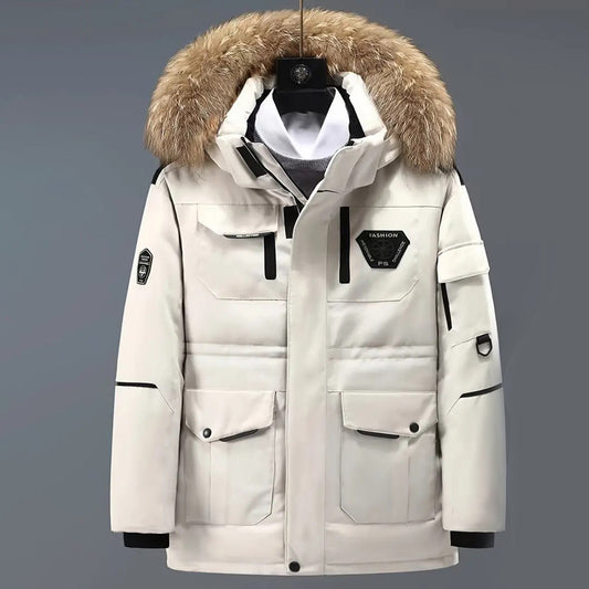 Stylischer Grover Herrenparka für ultimative Wärme und Komfort.