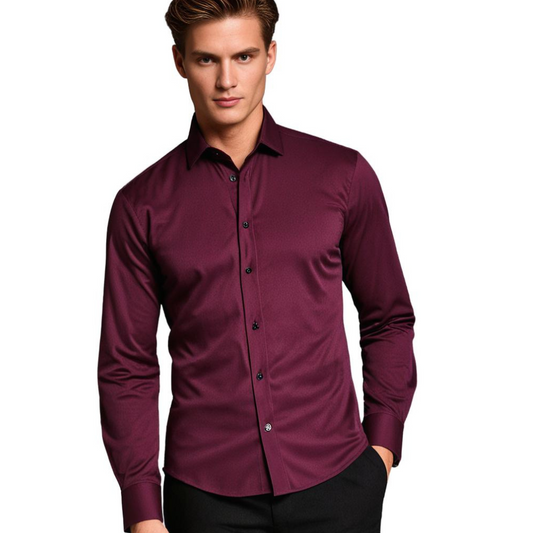 Elegantes Herren Stretch-Hemd mit Komfortpassform