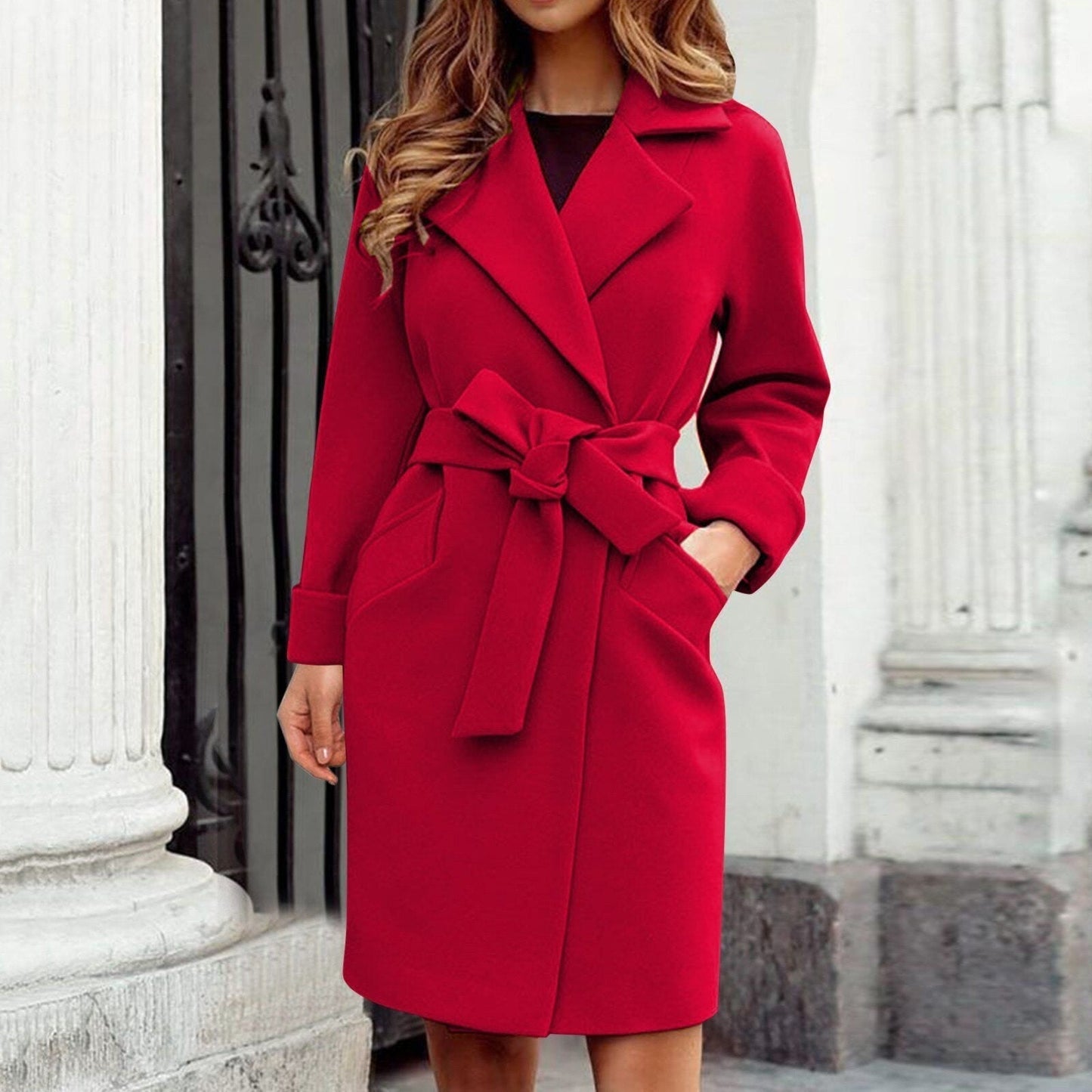 Pia | Eleganter Trenchcoat für Damen