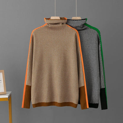 Delaina - Gemütlicher Rollkragenpullover