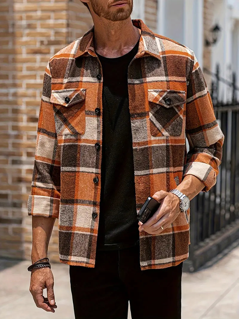 Linus | Karbeere Jacke - Klassische Eleganz für Männer