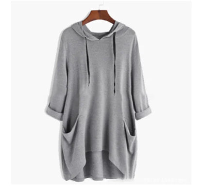 Übergroßer Pullover mit Taschen für Damen
