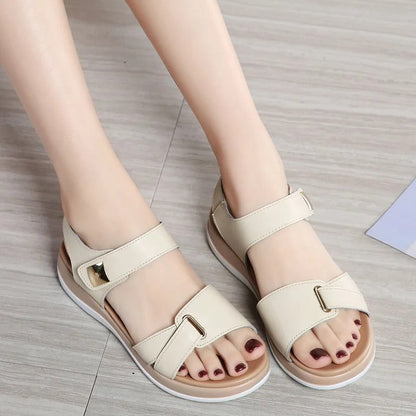 Lurenza® | Komfort-Sandalen mit verstellbarem Klettverschluss