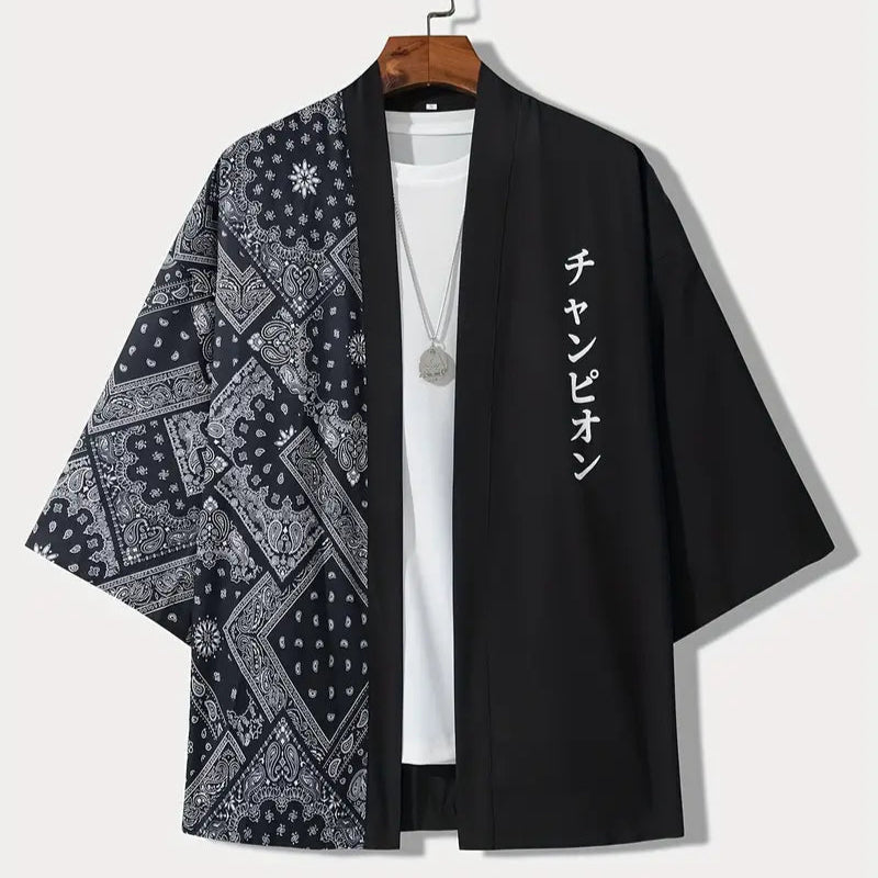 Cooles Sommerhemd für Männer im Kimono-Stil - Torger