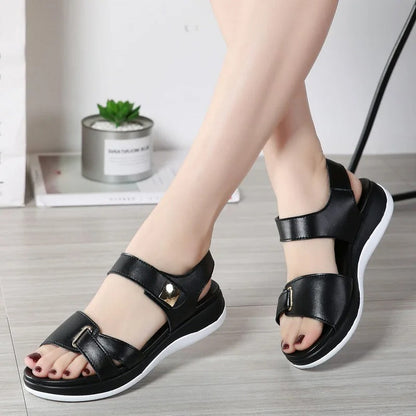 Lurenza® | Komfort-Sandalen mit verstellbarem Klettverschluss