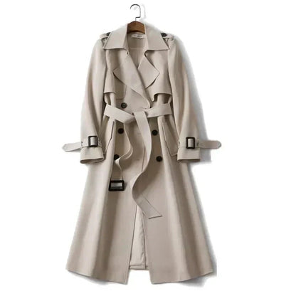 Eleanor - Klassischer Damen Trenchcoat mit Gürtel