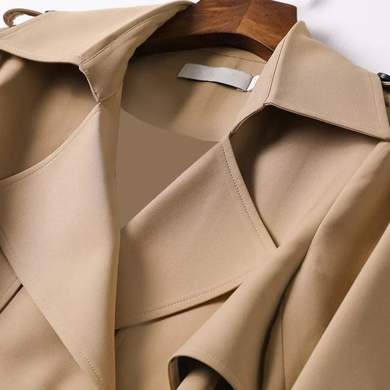 Eleanor - Klassischer Damen Trenchcoat mit Gürtel