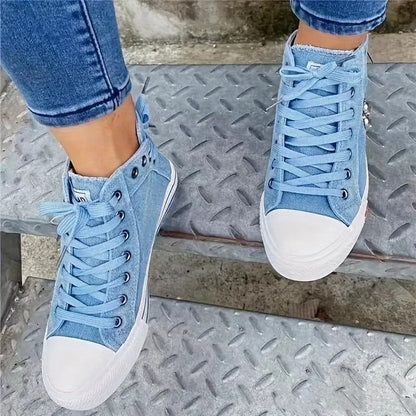 Turnschuhe im Denim-Stil - Adela