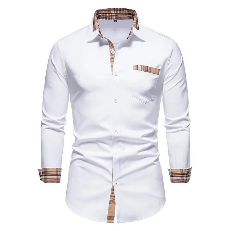 Designer-inspiriertes Herren-Sommerhemd - Enzio