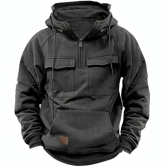 Michel™ - Weicher Wollwinterpullover mit Reißverschluss