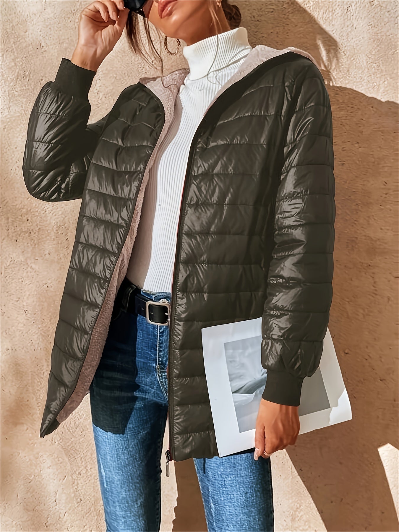 Leysmira | Kapuzenjacke mit Reißverschluss – Lässige Langarmjacke für den perfekten Alltagslook