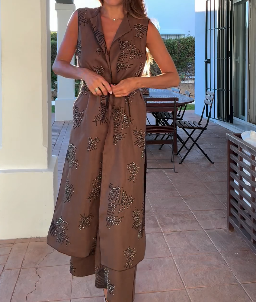 Bonafita Seya | Retro Casual Anzug