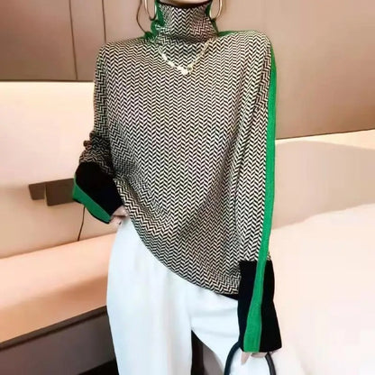 Delaina - Gemütlicher Rollkragenpullover