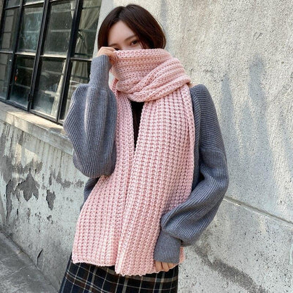 Carolina | Warmer Strickschal für Damen im Winter