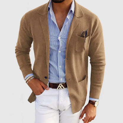 Elegante, lässige Blazerjacke aus Wolle - Urbanus