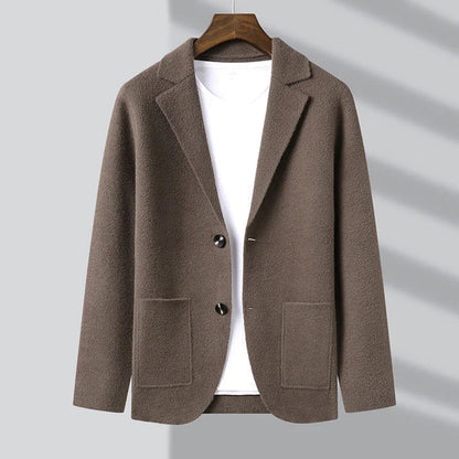 Klassische Blazer-Strickjacke für Männer - Amos