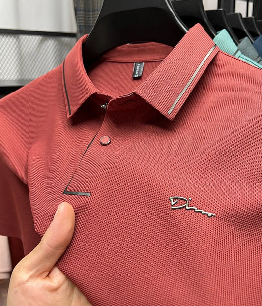 Elias Herren Polo-Shirt | Klassisches Poloshirt mit Kragen in vielen Farben