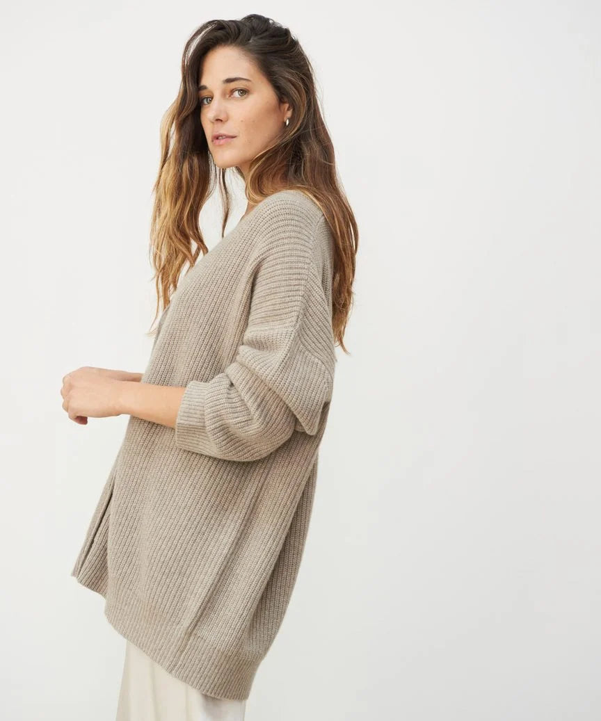 Eyshaela | Stilvolle Kaschmir-Strickjacke – Eleganz und Komfort vereint