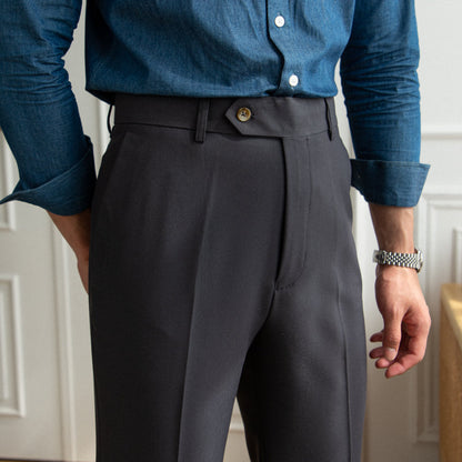 Allesio - Elegante Bügelleichte Hosen mit geradem Schnitt
