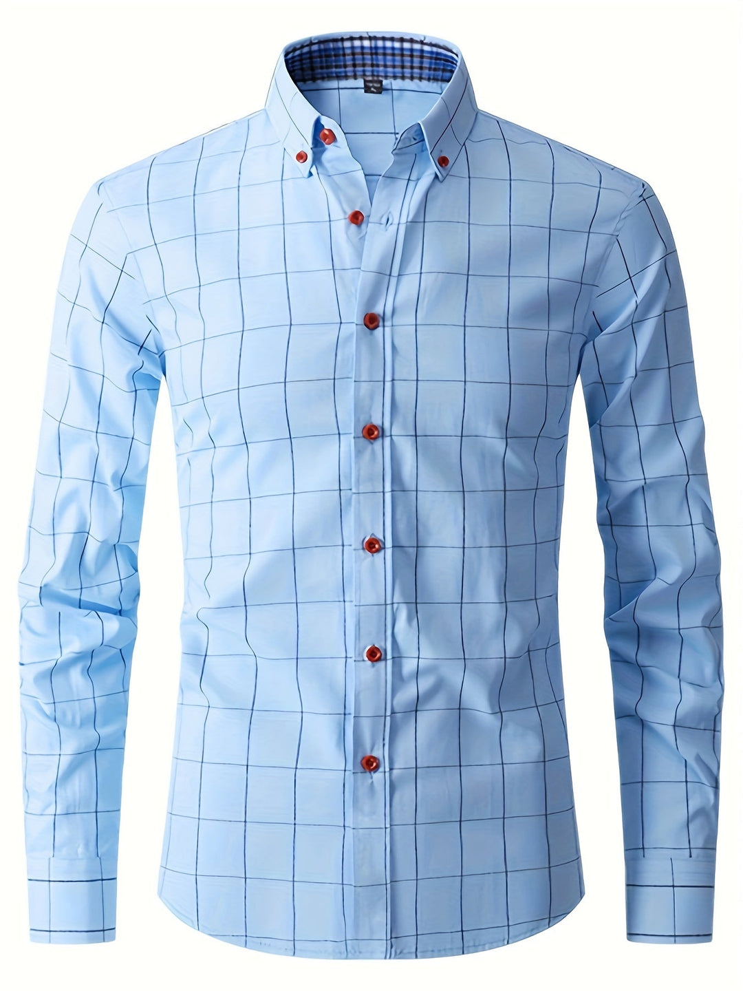 Formales Herren Langarm Sommerhemd - Marnel