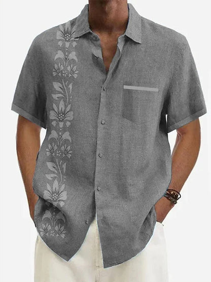 Hawaii-Hemd mit Blumenmuster für Männer - Markgraf