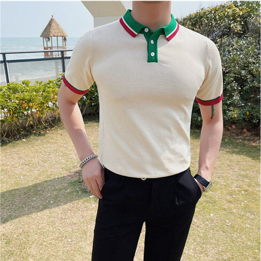 Herren Casual Sommer Poloshirt - Tomke