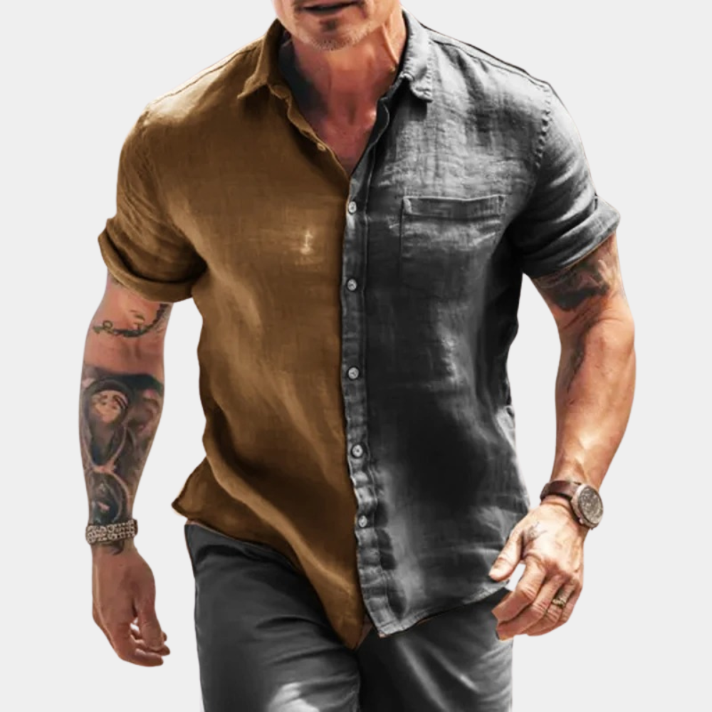 Herren Elegantes Sommerhemd - Oskar