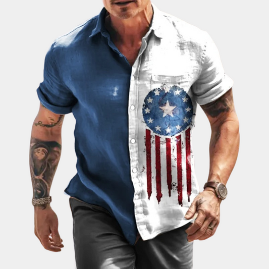 Herren Elegantes Sommerhemd - Oskar