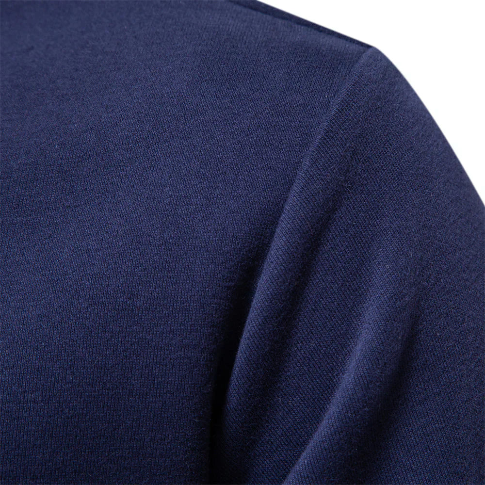 Herren Langarm Polo-Shirt mit Kragen | Klassisches Poloshirt für Freizeit & Alltag