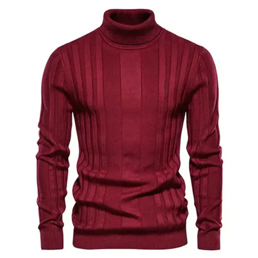 Herren-Rollkragenpullover im Vintage-Stil - Lambert