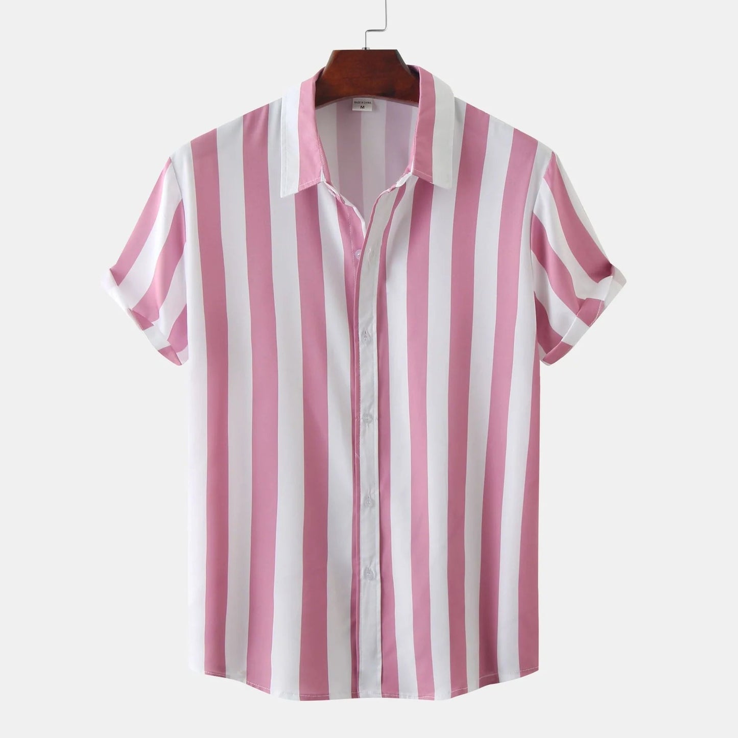 Herren Vielseitiges gestreiftes Sommerhemd - Apolo