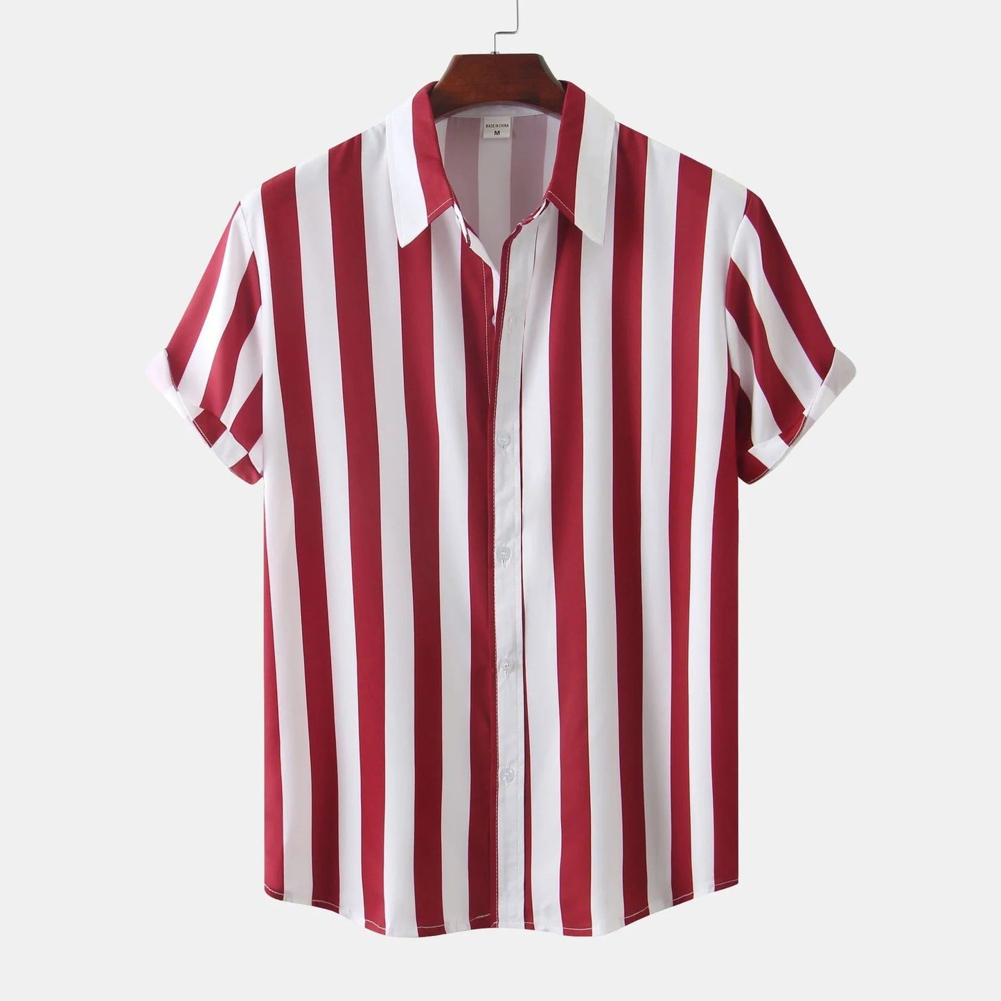 Herren Vielseitiges gestreiftes Sommerhemd - Apolo