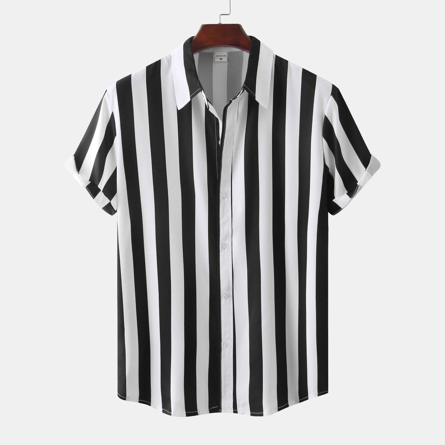 Herren Vielseitiges gestreiftes Sommerhemd - Apolo