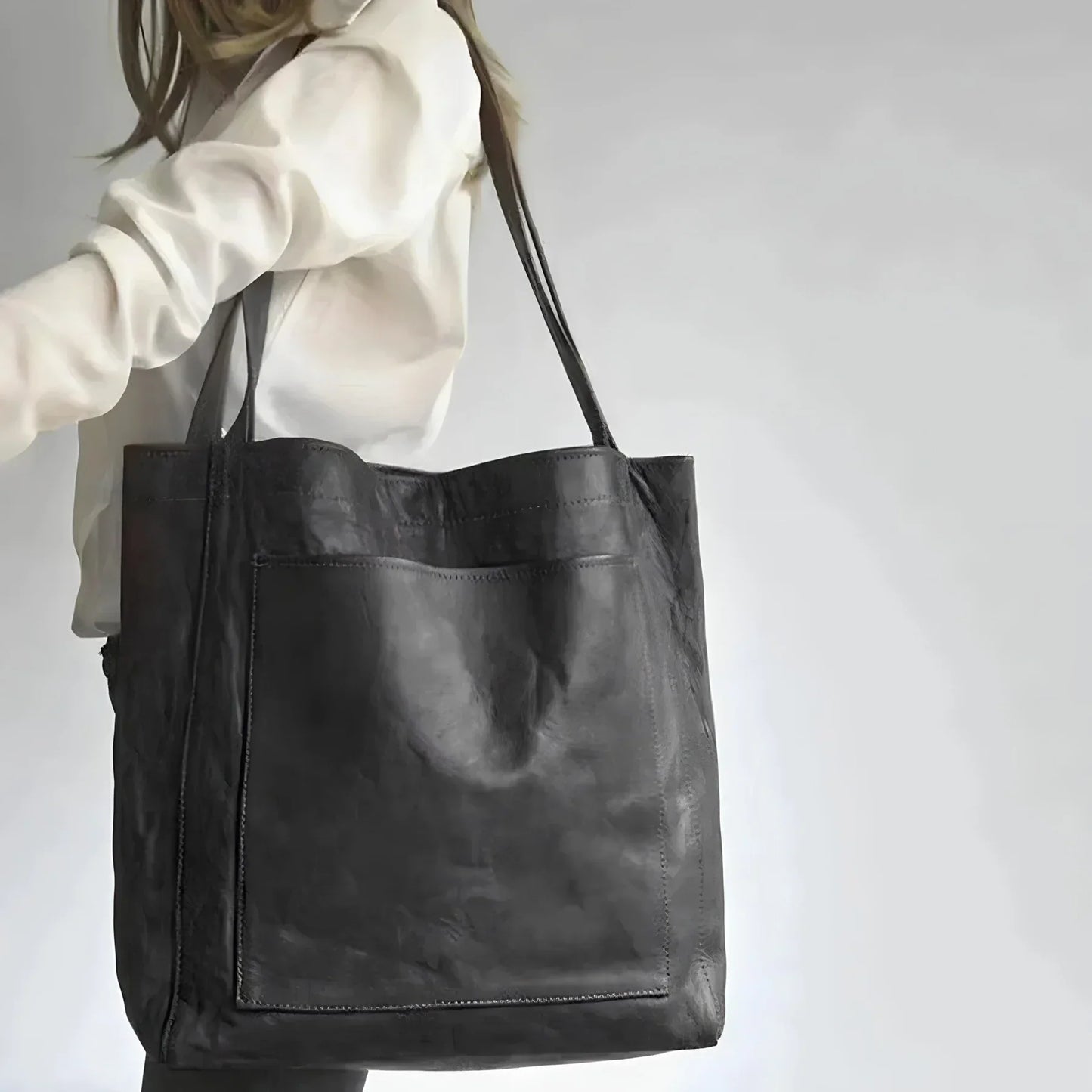 Bonafita April - Luxuriöse Vintage Ledertasche