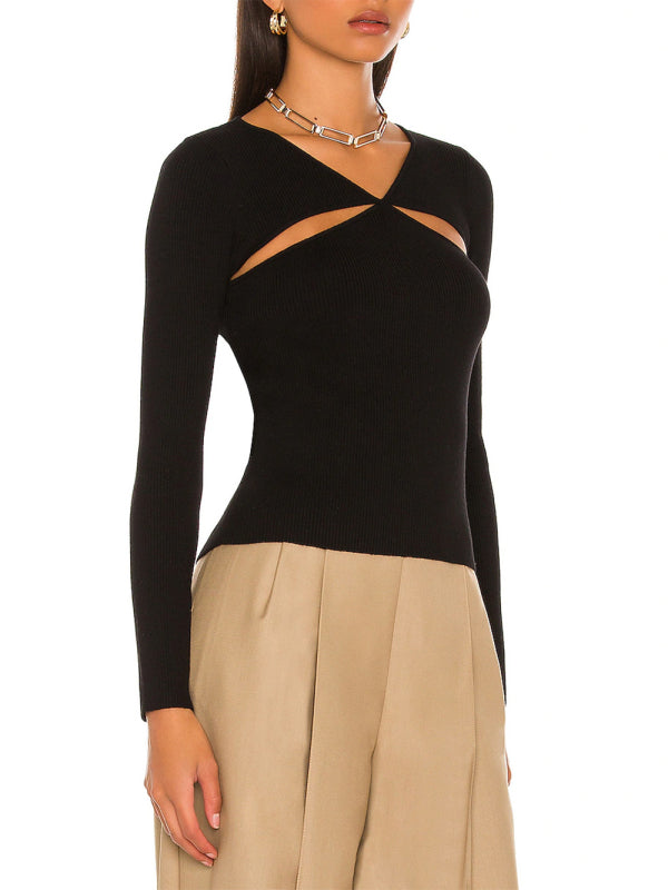 Fudus | Elegante Hohlstrickbluse