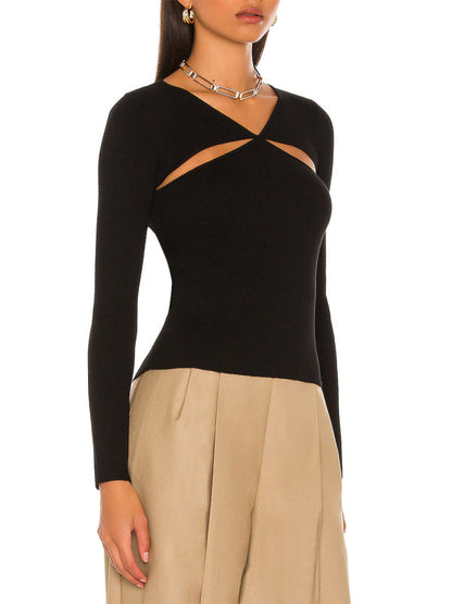 Fudus | Elegante Hohlstrickbluse