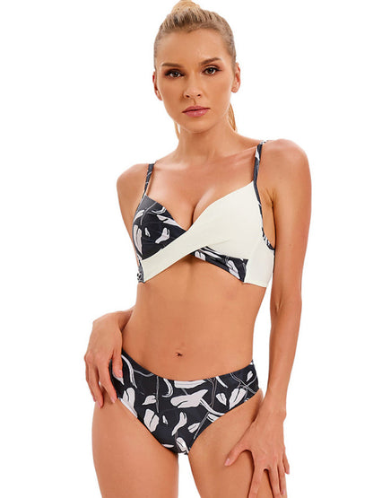 Fudus | Blumen Print Split Top Und Passende Hosen