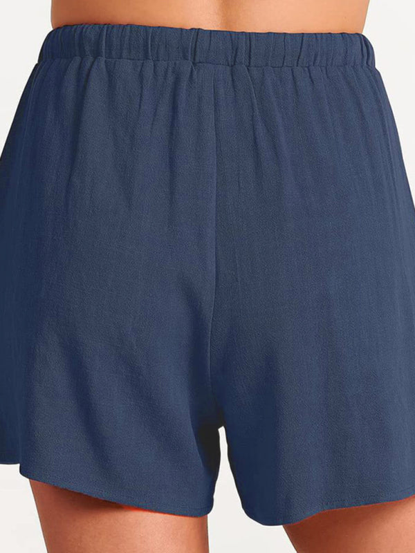 Fudus | Ärmelloses Lockeres Top Shorts Zwei-teile-satz